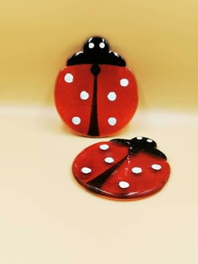 Coasters-Ladybugs