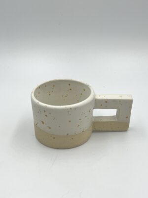 Espresso Cup-Sandy White