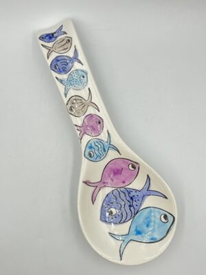 Spoon Rest_Colorful Fishes