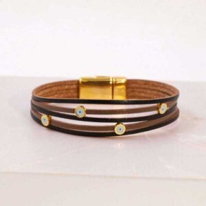 Bracelet-Enamel Eyes